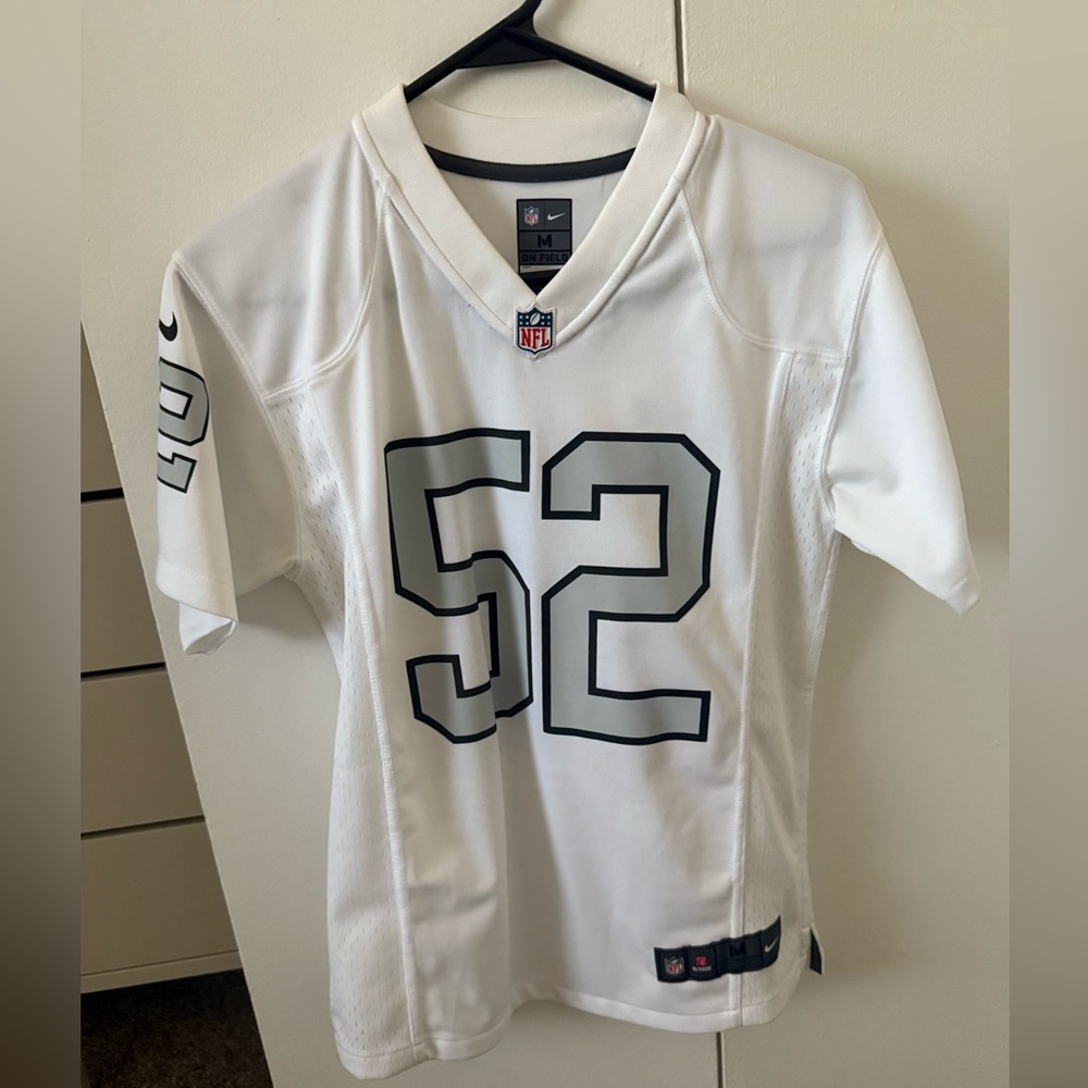 Nike NFL White RAIDERS Jersey